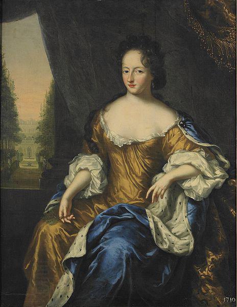 David Klocker Ehrenstrahl Portrait of Ulrika Eleonora of Sweden oil painting picture